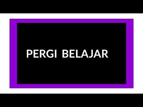 NOT ANGKA RECORDER "PERGI BELAJAR"