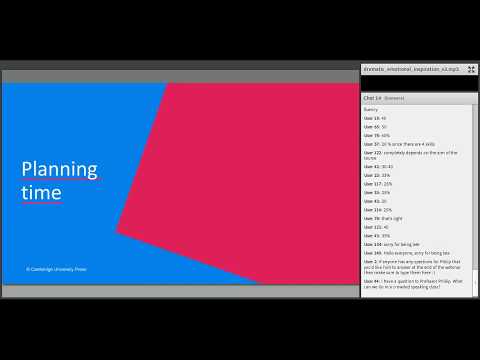 Time for Speaking - Philip Kerr webinar