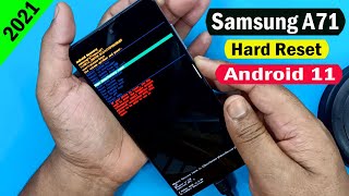 Samsung A71 Hard Reset/Samsung A71 (SM-A715F) Factory Reset/Pin Unlock New Method |