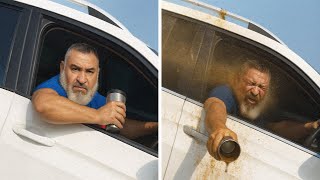 Angry Driver Gets Instant Karma!
