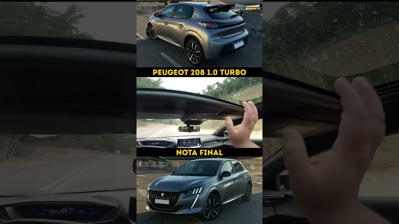 Nota final do Peugeot 208 Style!!! #peugeot208