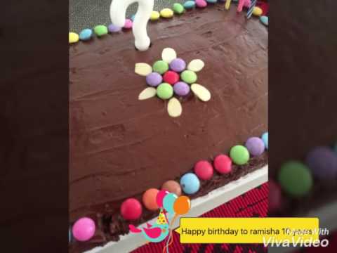 Happy birthday to Ramisha 10 years