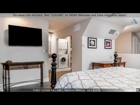 Priced at $2,500 - 71863 Eleanora Lane, Rancho Mirage, CA 92270