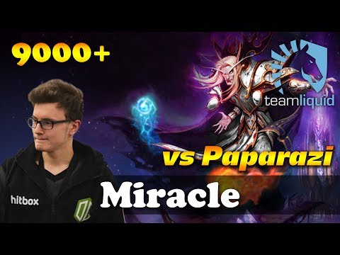 Miracle vs Paparazi | 9000 MMR Battle Dota 2