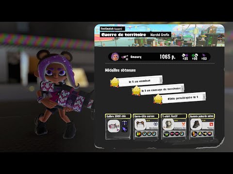 [Splatoon 3] 25 Kills in Turf War (Full Match)