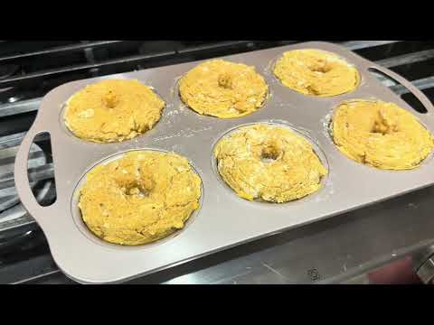 Pumpkin Bagels I Gluten Free Holiday Baking