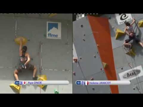 Climbing World Cup 2012 Lead Briançon, FRA - Women's Qualifications