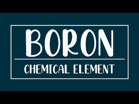Boron - Chemical Element
