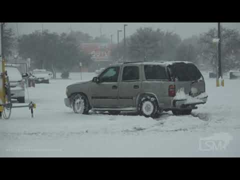 01-10-2021 Lubbock, TX - Slick Roads Causing Headaches for Travelers