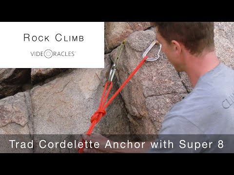 Trad. Cordelette Anchor with Super 8