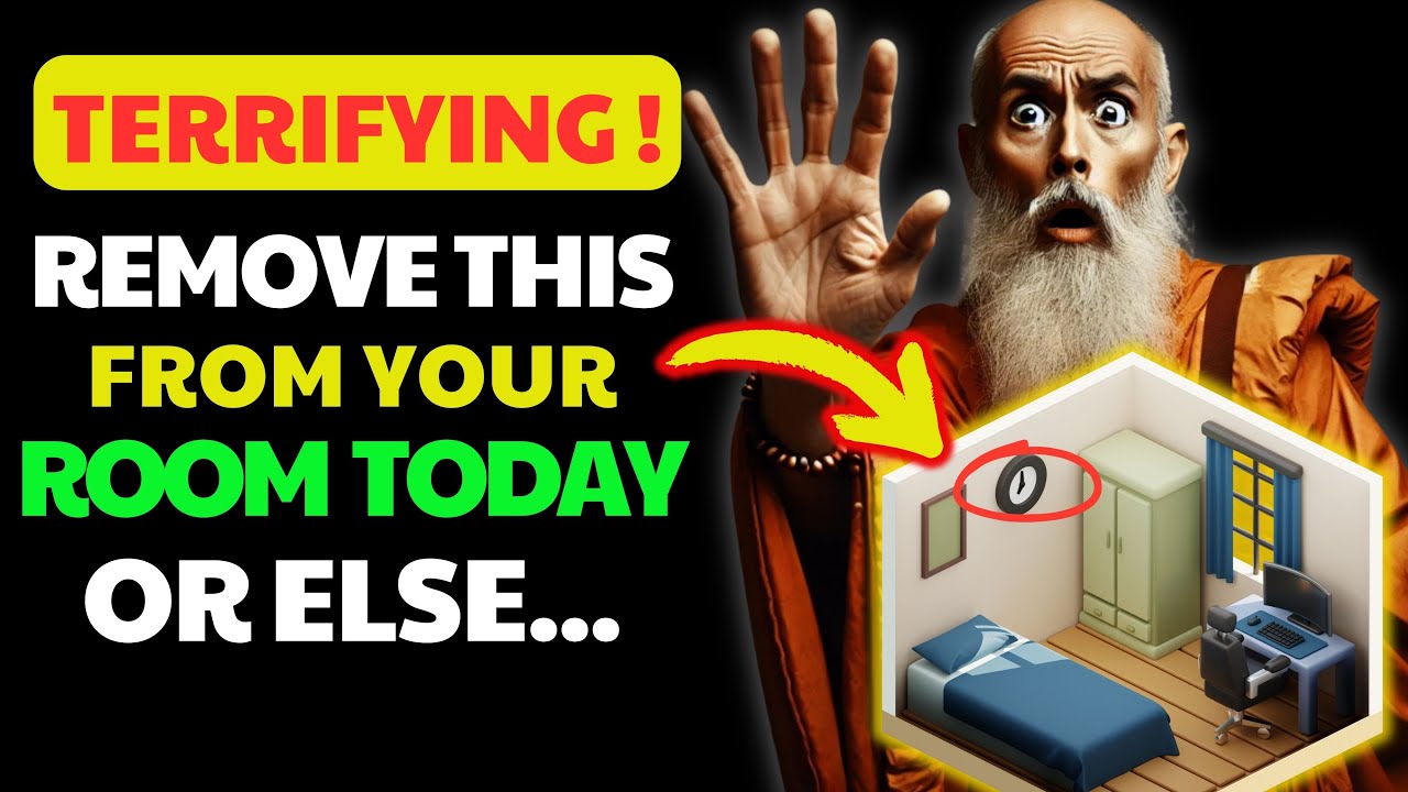 REMOVE these 8 OBJECTS from your BEDROOM or you will REGRET IT... Buddhist teachings