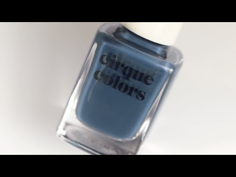 NAVY JELLY | Cirque Colors deep blue jelly nail polish