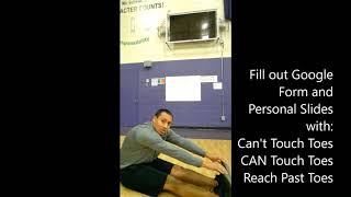 Flexibility (@ Home Sit & Reach Test)