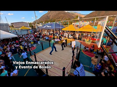 Boxeo Intenso En Las Fiestas de Cantón El Rosario En San Ignacio, Chalatenango 2026.