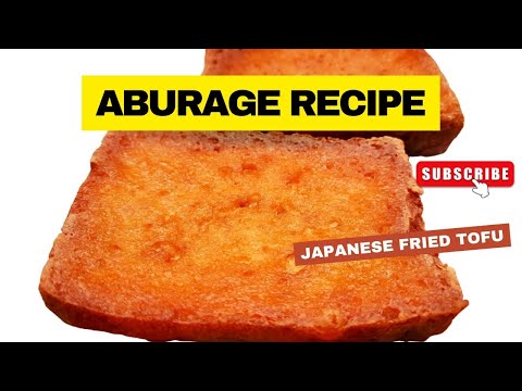 Crispy and Delicious Aburaage: Easy Japanese Fried Tofu Recipe