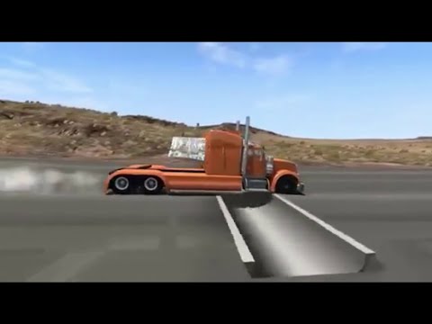 Reverse Speed Bump against vehicles | Crash cars