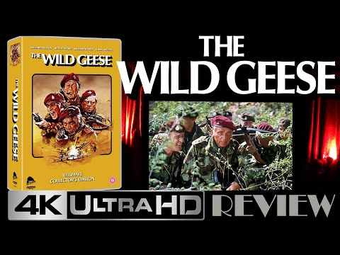 THE WILD GEESE (1978) 4K UHD Blu-ray Special Edition from Severin Films