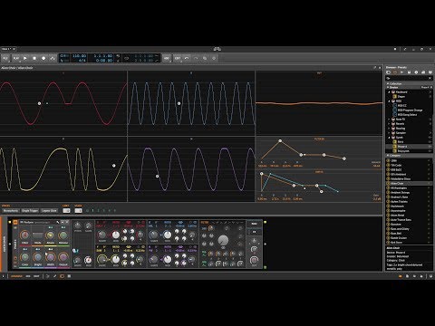SoundsAndGear Live - Bitwig 2.3 Checking out Phase-4 & Voice Stacking