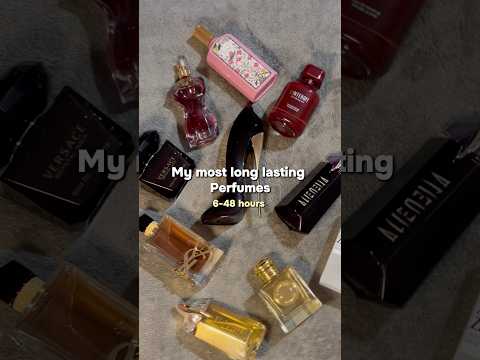 Top 6 most long lasting perfumes for women #perfume #fragrance
