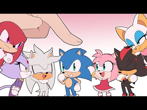 SONIC CHIBIS AND FINGER ULTIMATE COMPILATION