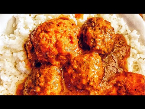 Domoda/ Saucy Forine |Flour Stew with Fishballs|Boulette|Gambian Food