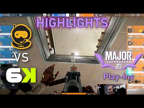 GREAT GAME! Spacestation vs Six Karma - HIGHLIGHTS - Play-Ins - Copenhagen Major 2023 - R6 Esport