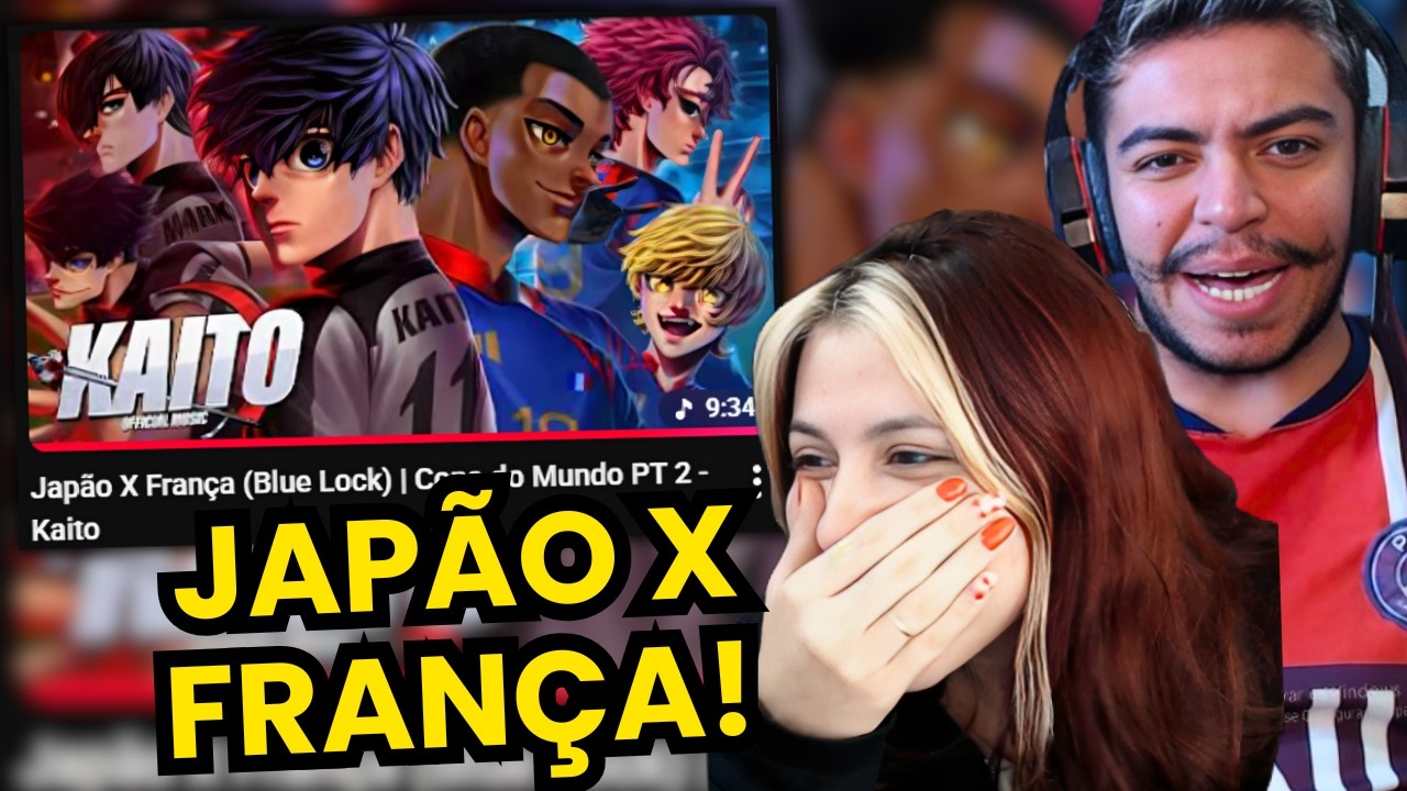 Japão X França (Blue Lock) | Copa do Mundo PT 2 - Kaito | react