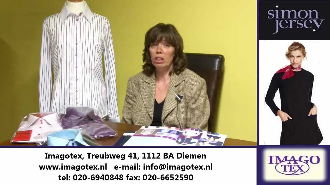 Zelf blouse ontwerpen gemaakt voor onze klant Imagotex