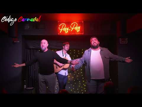 Pasodoble ENCAJEBOLILLOS (1991) 'Barrio de los caleteros' - Pájaro, Waxi y Suso