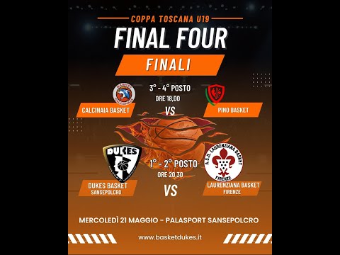 Finale 1°-2° posto  Coppa  Toscana under 19 gold