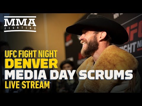 UFC Fight Night Denver Media Day Live Stream  - MMA Fighting