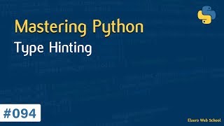 Learn Python in Arabic #094 - Type Hinting