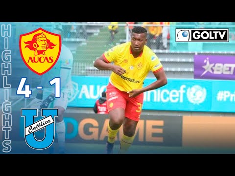 Resumen | Aucas 4 - U. Católica 1 | LigaPro 2023 - Fecha # 3