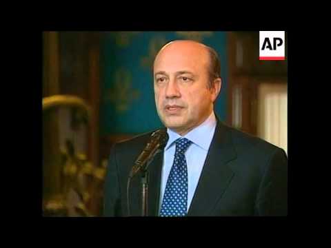 RUSSIA: IRISH FM COWEN MEETS IGOR IVANOV