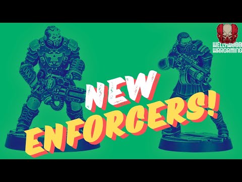 Necromunda - New Enforcers! Palanite Enforcers Finally Get The Full Treatment From Games Workshop!