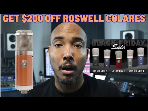 Get $200 off Roswell Colares! - Roswell Pro Audio Black Friday deals 2025