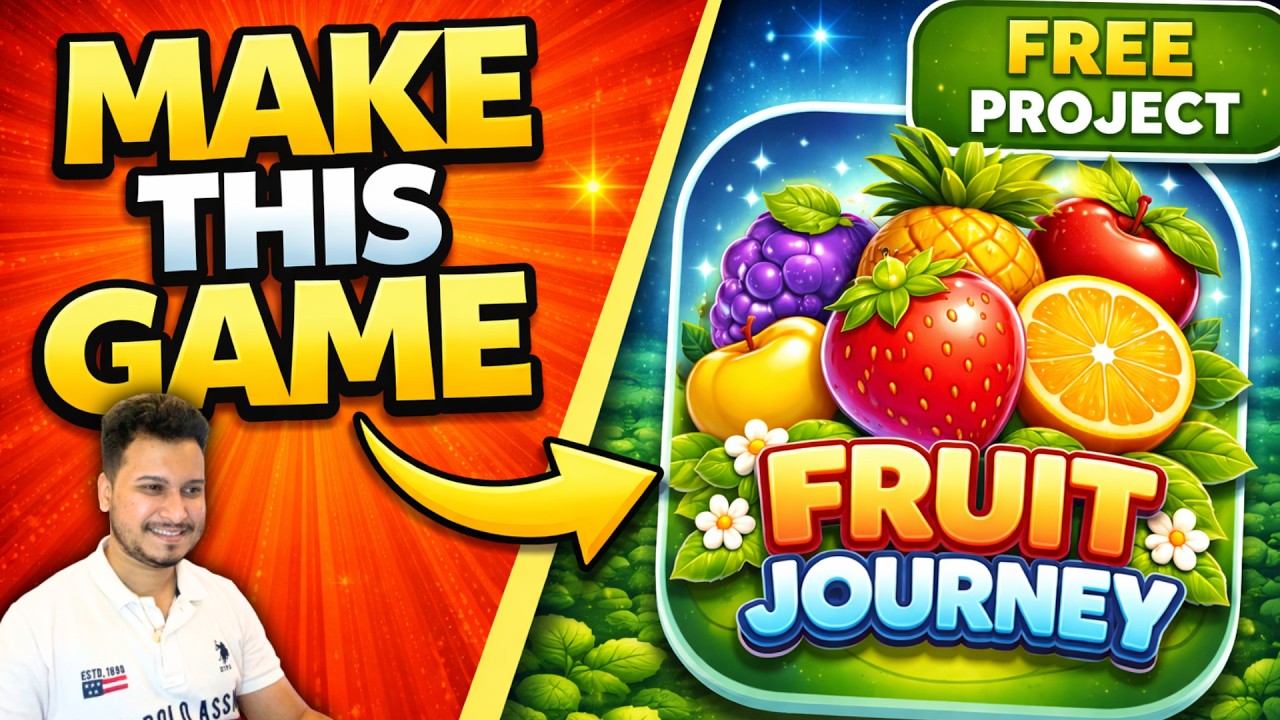 Fruit Merge Game in Unity | Free Full Project + Step-by-Step Integration