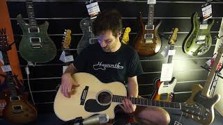 Video thumbnail for MARTIN  GPC-AURA-GT ACOUSTIC/ELECTRIC GUITAR - QUICK REVIEW by Haworth Guitars