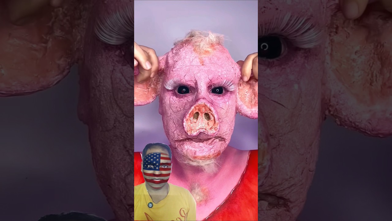 pink pig Monster 🐷 ⁉️#shorts