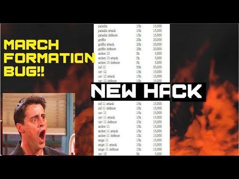 Clash Of King - Killer Bug Formation: Exposed!