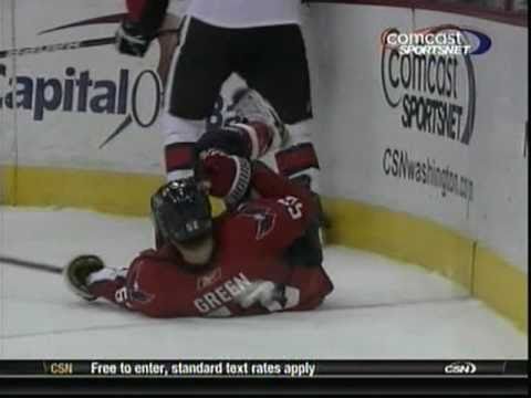 Nick Foligno smokes Mike Green