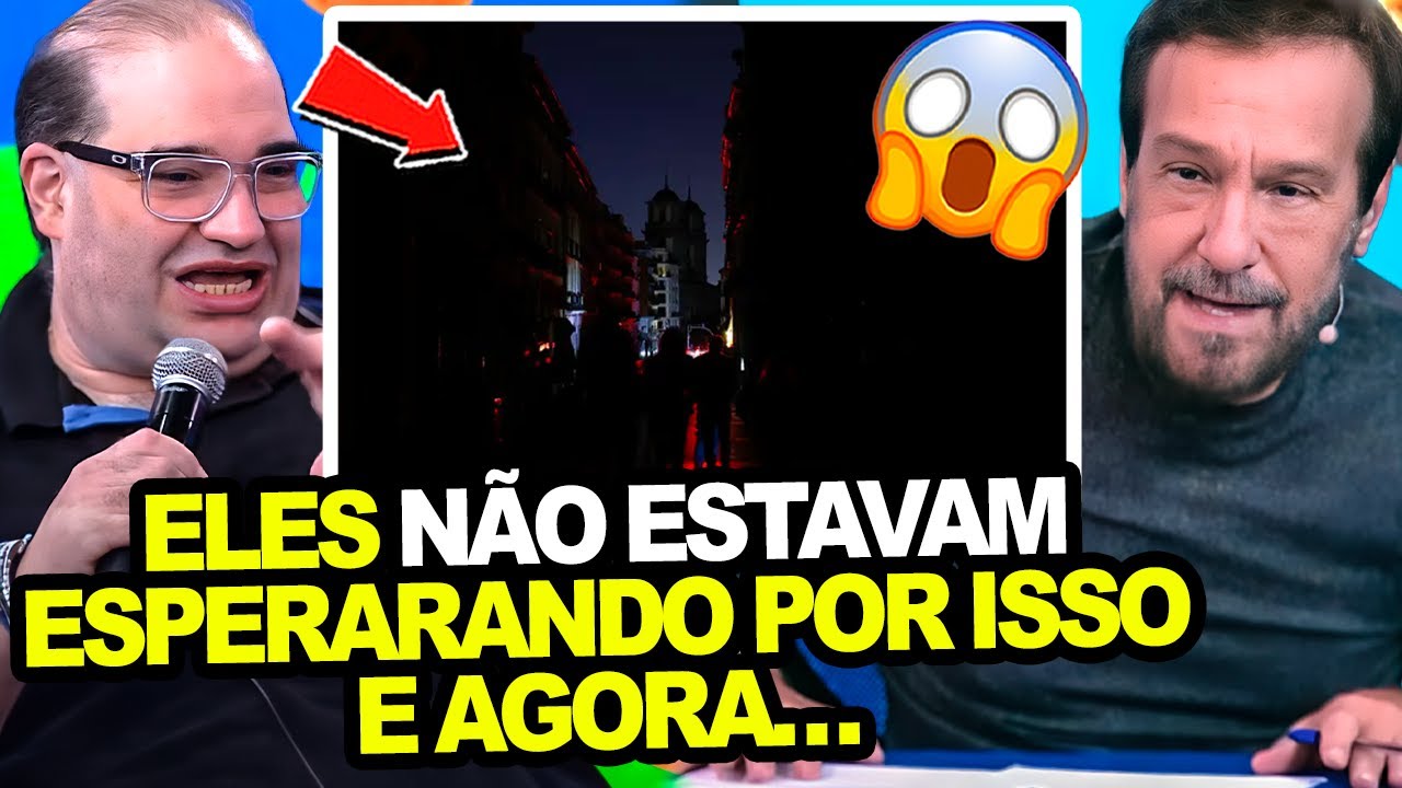SÉRGIO SACANI DESABAFOU E EXPÔS TODA A VERDADE SOBRE O APAGÃO E CAOS NA EUROPA