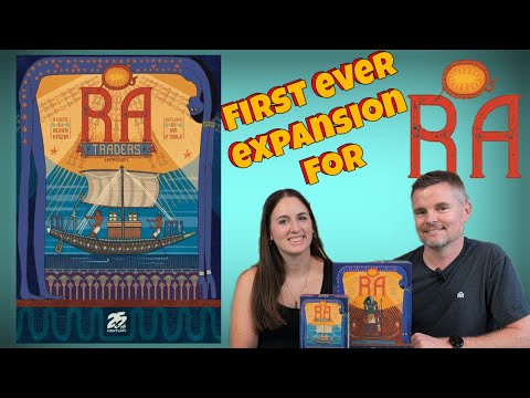 Ra: Traders Expansion - A Non-Gamer's Preview On The First Ever Expansion For Ra!