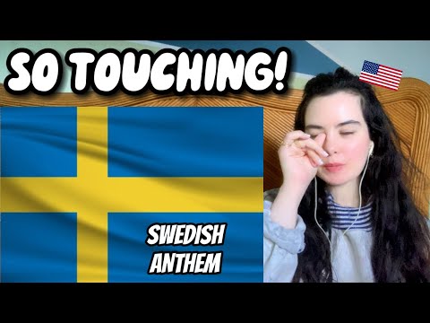 American Girl FIRST TIME HEARING Swedish National Anthem - "Du Gamla, Du Fria"