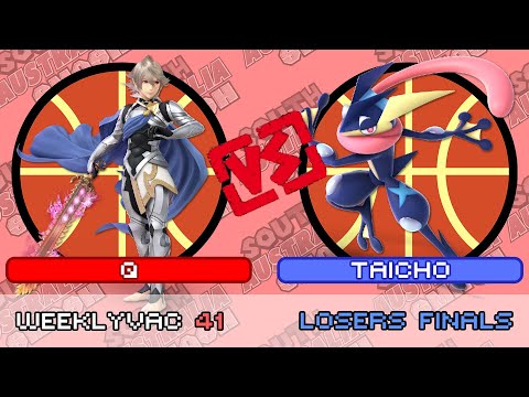 WeeklyVac 41 - SSBU - Q (Corrin, Yoshi) vs Taicho (Greninja)