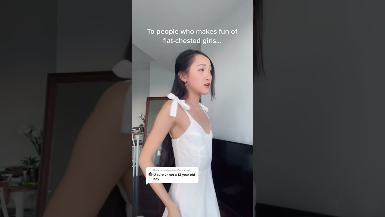 To people who makes fun of flat-chested girls… #shorts