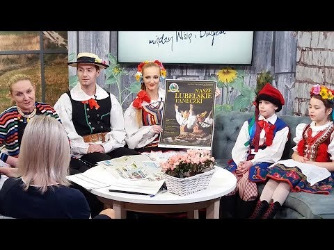 "Poranek z Panoramą" TVP 3 - koncert Nasze Lubelskie Taneczki - Kaniorowcy