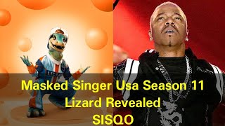 Masked Singer Usa Season 11 - Lizard Revealed - Sisqo