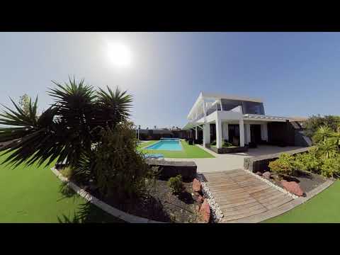 Villa Jessy Golf en Lanzarote - recorrido completo por la casa