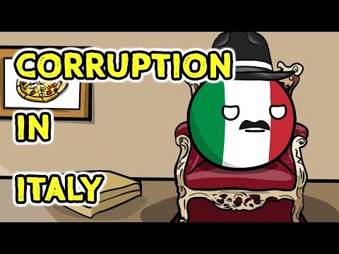 イタリアの汚職 - Countryballs (Corruption in Italy - Countryballs)